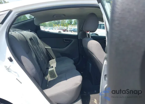 2016 Hyundai Elantra Se from USA, damaged, VIN 5NPDH4AE7GH750696